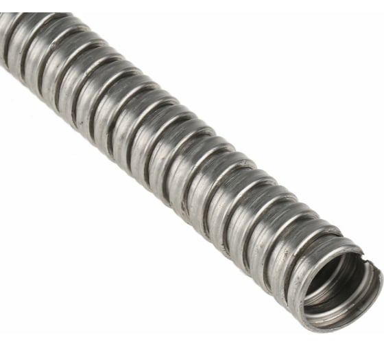 Изображение товара Металлорукав Рувинил d50мм без протяжки упаковка 15м Р3-Ц-50