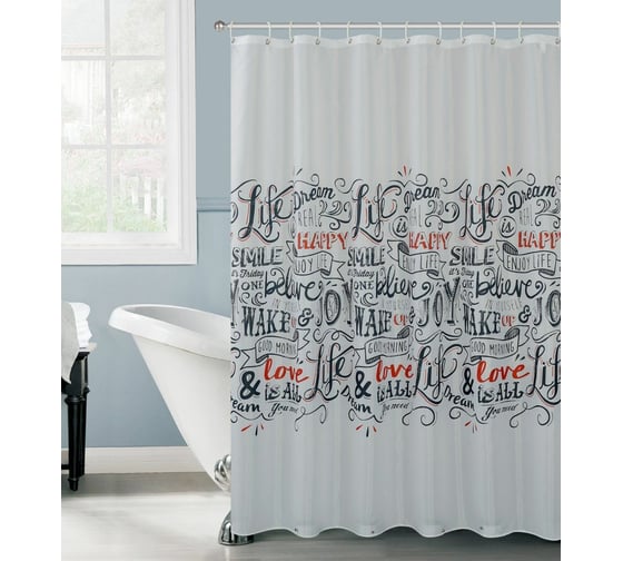 Изображение товара Штора для ванной комнаты Rosenberg R-730228