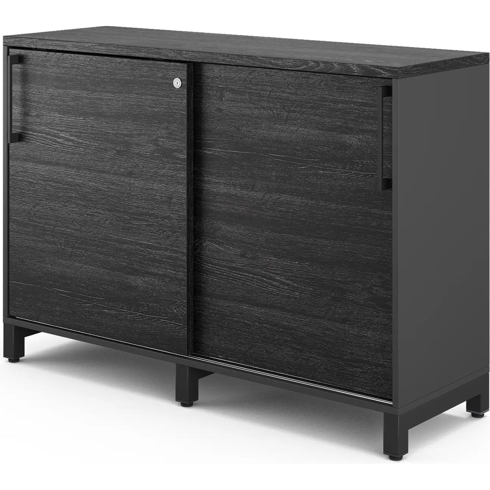 Изображение товара Шкаф-купе Kobor HK/2-120/40/M black/wood, 2 двери Изображение товара Шкаф-купе Kobor HK/2-120/40/M black/wood, 2 двери
