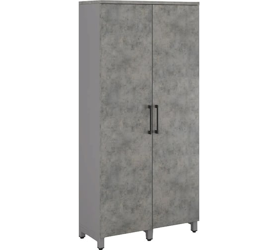 Изображение товара Шкаф распашной Kobor HR/5-90/40/M aluminum/chicago 221962