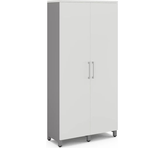 Изображение товара Шкаф распашной Kobor HR/5-90/40/M aluminum/premium 221062