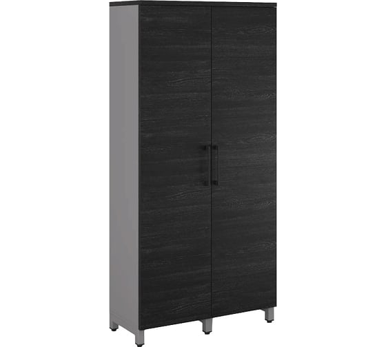 Изображение товара Шкаф распашной Kobor HR/5-90/40/M aluminum/wood 221965