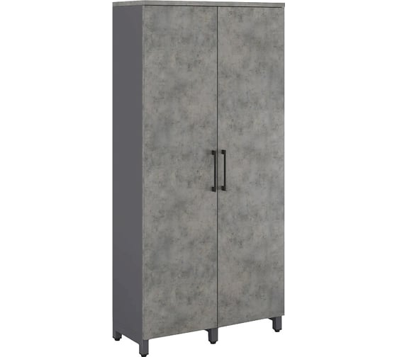 Изображение товара Шкаф распашной Kobor HR/5-90/40/M graphite/chicago 221947
