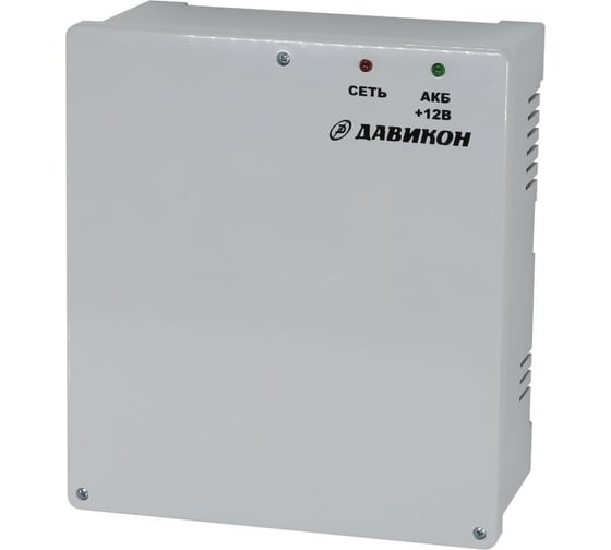 Изображение товара Бесперебойный блок питания с резервом ДАВИКОН ИВЭПР-1260AП