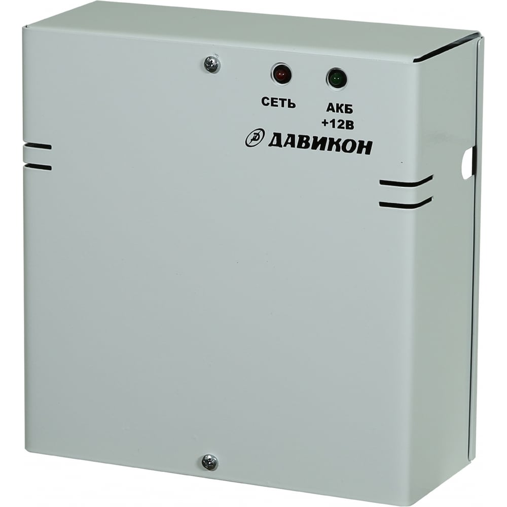 Изображение товара Блок питания ДАВИКОН ИВЭПР-1260 12 В 6 А настенный IP52