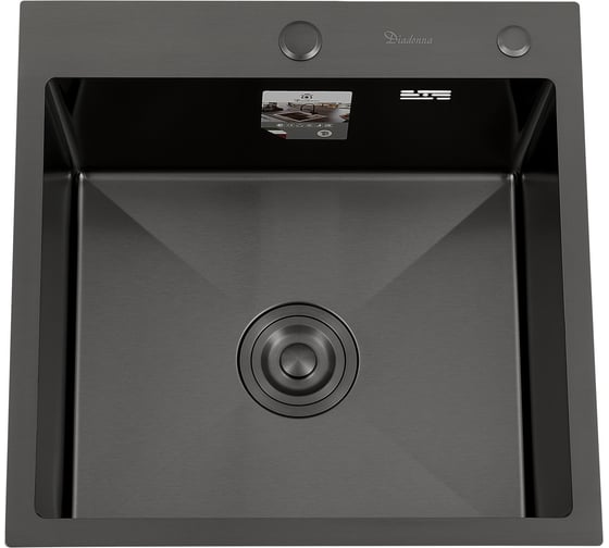 Изображение товара Кухонная мойка DIADONNA 500*500*200мм DS5050B