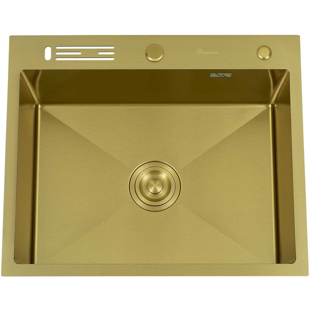 Кухонная мойка DIADONNA с PVD покрытием DS5060G