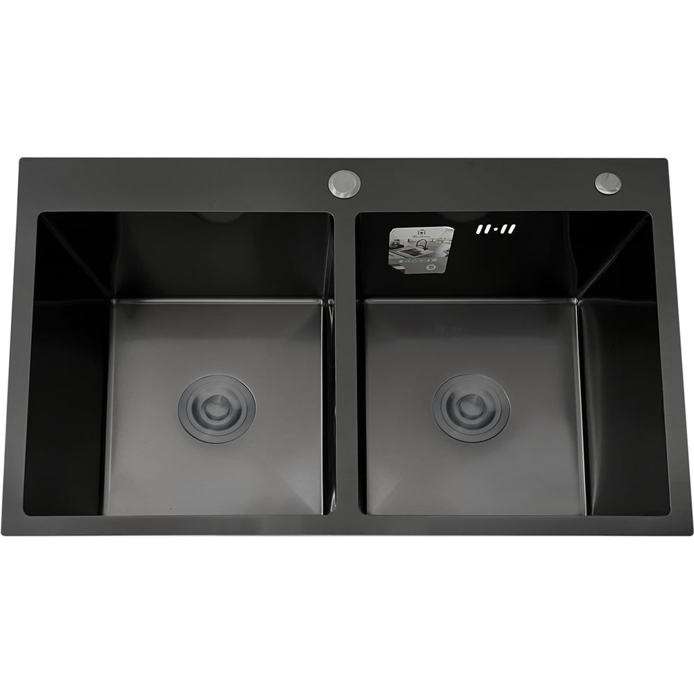 Двойная кухонная мойка DIADONNA DS7850BT