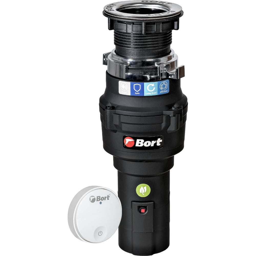 Изображение товара Измельчитель пищевых отходов BORT Caiman Control 93419597 мощностью 0.5 л.с. Изображение товара Измельчитель пищевых отходов BORT Caiman Control 93419597 мощностью 0.5 л.с.