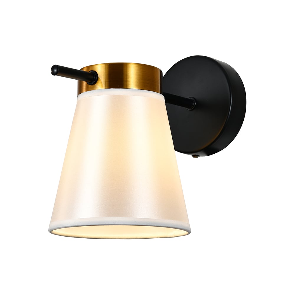 Изображение товара Светильник ESCADA 120005/1W E14*40W Black/Gold ES0000057 Изображение товара Светильник ESCADA 120005/1W E14*40W Black/Gold ES0000057