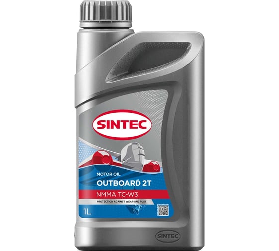 Изображение товара Масло моторное Sintec для двухтактных двигателей Outboard 2T TC-W3 1л 101250