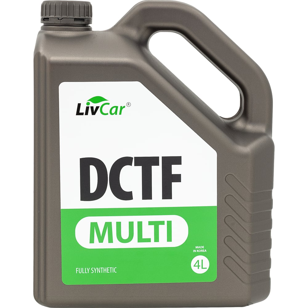 Жидкость для роботизированных КПП LivCar MULTI DCTF, 4 л, LC0705DCT-004