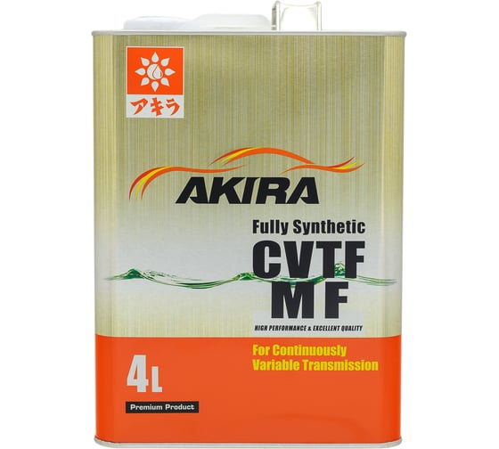 Изображение товара Трансмиссионная жидкость CVTF MF FS AKIRA 4 л A00033248-004