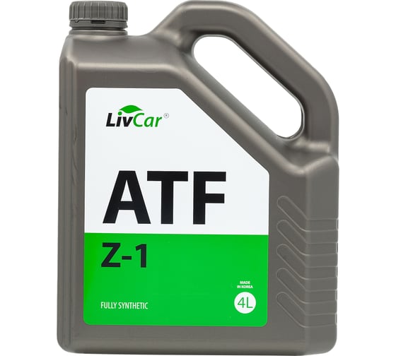 Изображение товара Жидкость трансмиссионная LivCar ATF Z-1, 4 л, LC0705AZ1-004