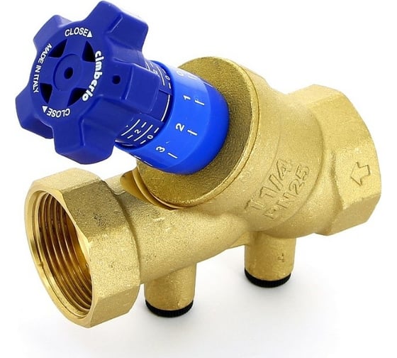 Изображение товара Балансировочный ручной клапан Cimberio 1'1/4 В CIM 787OTR/2P