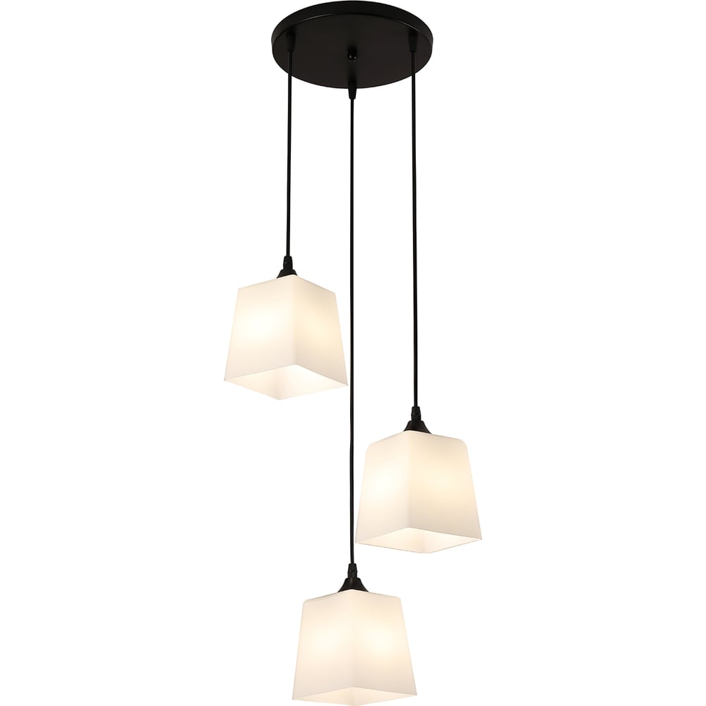 Светильник ESCADA 160003/3P E27*60W Black ES0000027