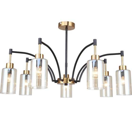 Изображение товара Светильник ESCADA E14*40W Brass/Black 1166/7P