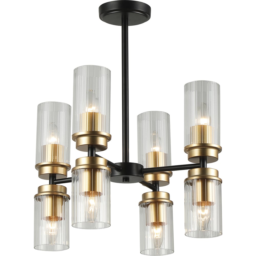 Светильник ESCADA E14*40W Black/Gold 2138/8P