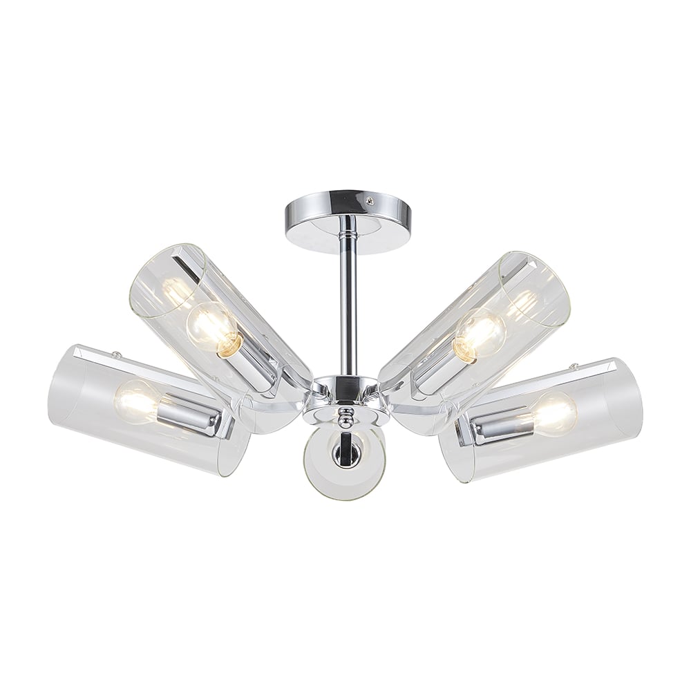 Светильник ESCADA E14*40W Chrome 1146/5P