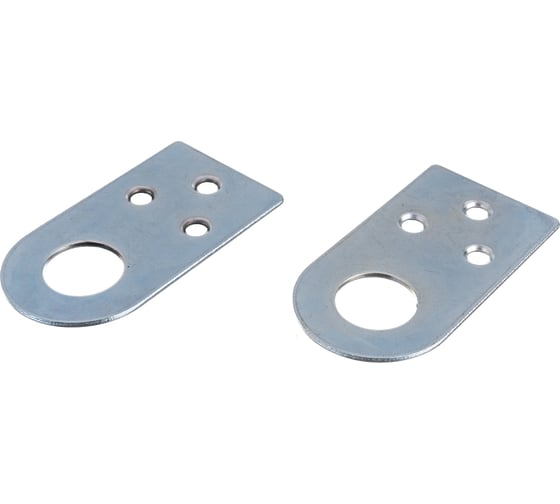 Изображение товара Плоская проушина Левша 40x75 мм, 2 шт., цинк У4-9757.ЦБ