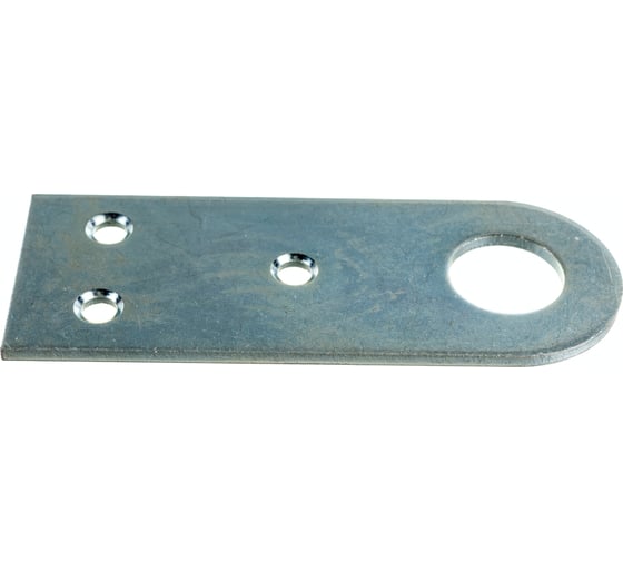 Изображение товара Плоская проушина Левша 105х40 мм, 2 шт., цинк радужный У4-9781.ЦР