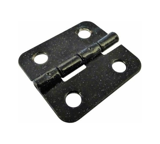 Изображение товара Карточная петля Левша 22x24 мм, 2 шт., черная У8-3809.Ч