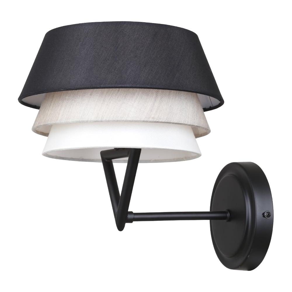 Светильник ESCADA E27*60W Black/Beige/White 10187/1A