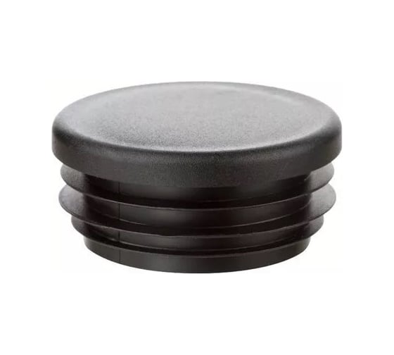 Изображение товара Заглушка для труб НАКРЕПКО внутренняя, круглая, черная, 40 мм, 10 шт. 216810