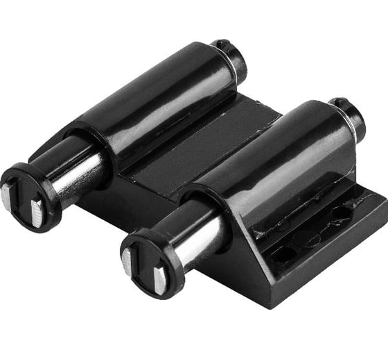 Изображение товара Набор замка для стеклянных дверей Левша 2-дверный, черный У8-8779.Ч