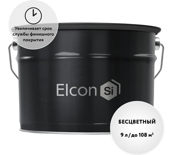 Изображение товара Трудновымываемый антисептик для дерева Elcon Bio Base 9 л 00-00462308