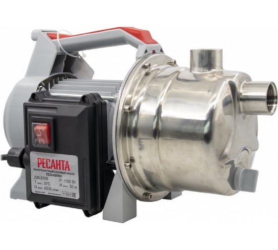 Изображение товара Поверхностный насос Ресанта ПСН-4200Н 77/4/1