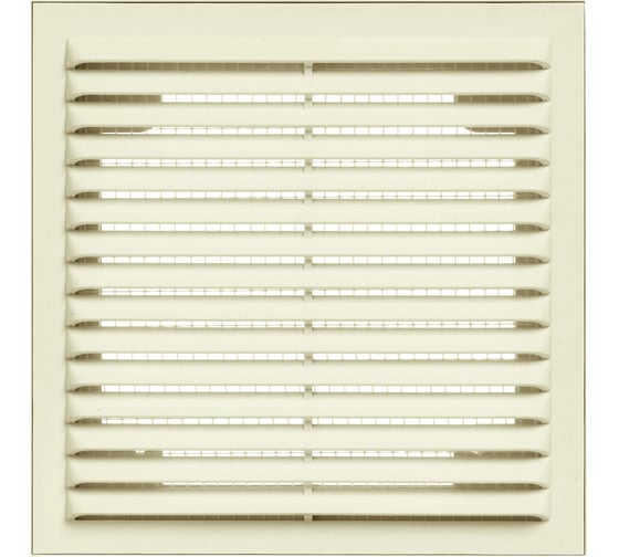 Изображение товара Решетка вентиляционная вытяжная без рамки (190x190 мм; слоновая кость) ВИЕНТО 1919Всл.кость