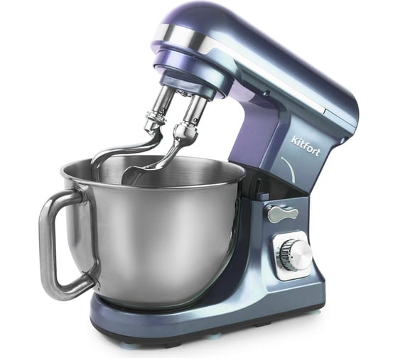 Изображение товара Планетарный миксер KITFORT емкость чаши 5 л, светло-голубой КТ-1343-2