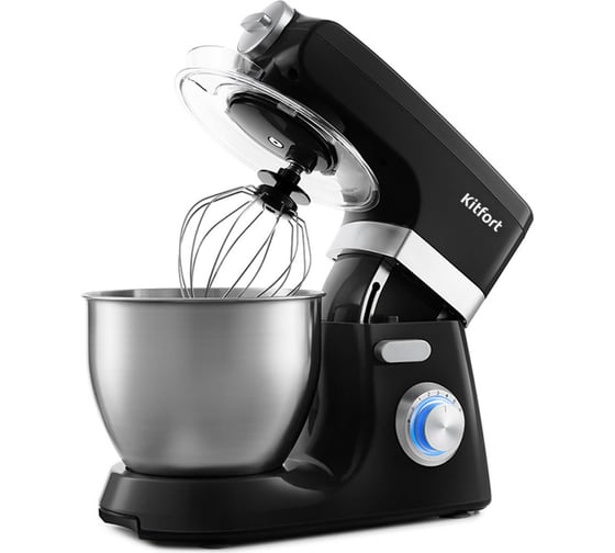 Изображение товара Планетарный миксер KITFORT 6 л черный КТ-1348-3
