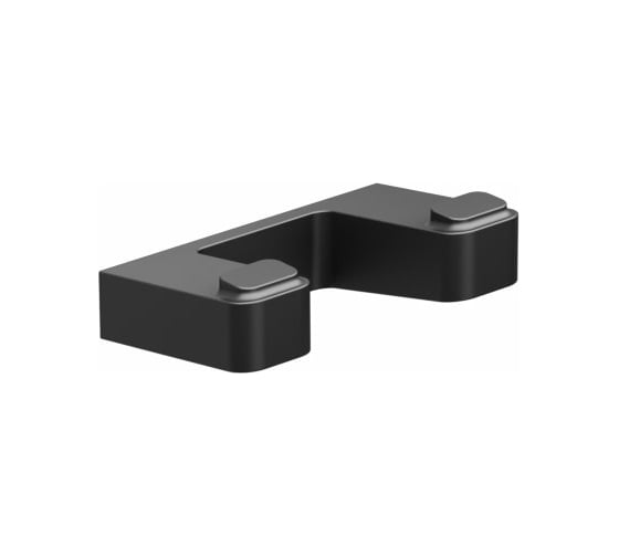 Изображение товара Двойной крючок Ravak TD 100.20 черный X07P554