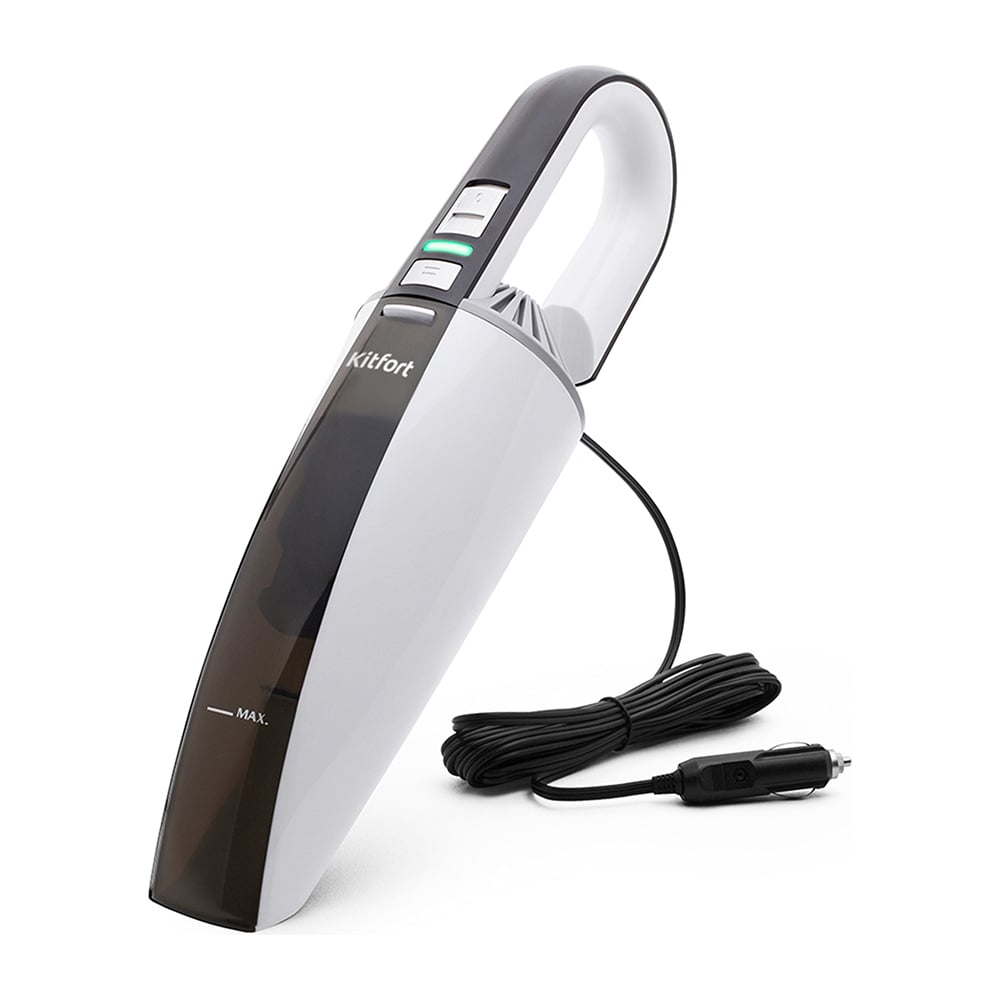 Изображение товара Ручной автомобильный пылесос KITFORT КТ-537-1, влажная и сухая уборка, мощность 75 Вт