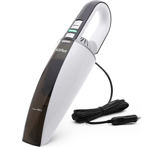 Изображение товара Ручной автомобильный пылесос KITFORT бело-чёрный КТ-537-1