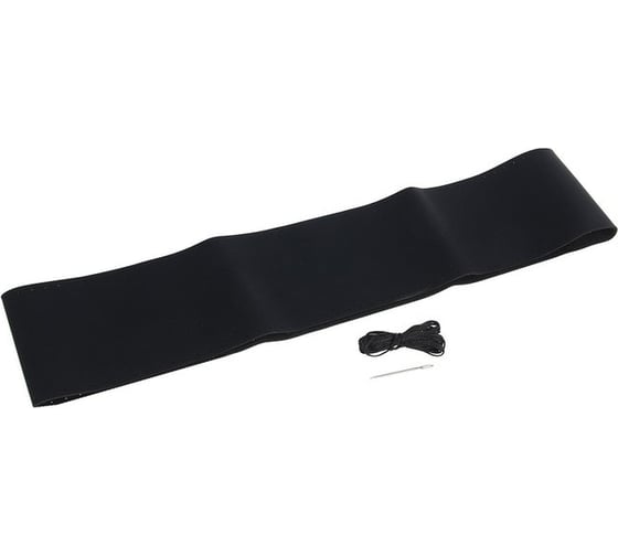 Изображение товара Сшивной чехол на руль TORSO 38 см, искусственная кожа, черный 1822694