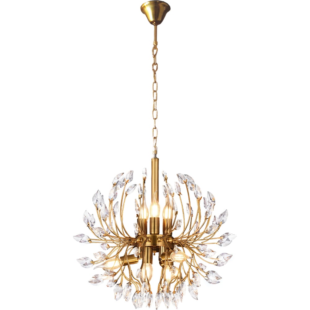 Люстра ESCADA E14х40 Вт Gold 486/9PL
