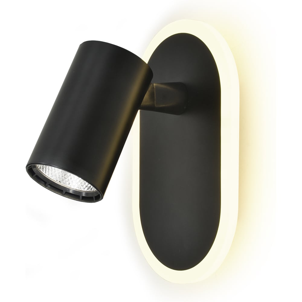 Настенный светильник ESCADA 10222/2 LEDх11 Вт Black 10222/2LED Black