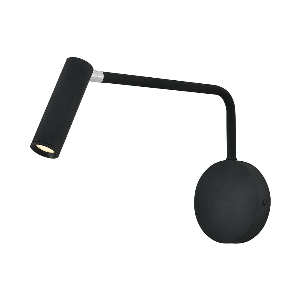 Изображение товара Настенный светильник ESCADA 10299/1 LED черный с теплым светом Изображение товара Настенный светильник ESCADA 10299/1 LED черный с теплым светом
