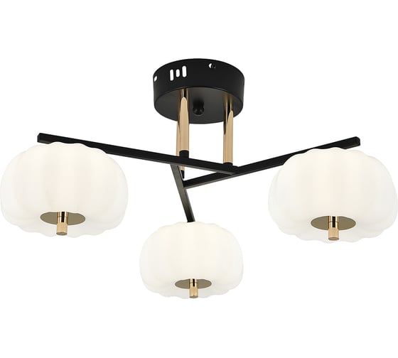 Изображение товара Люстра ESCADA 10301/3 LEDх30 Вт Black/Gold 10301/3LED