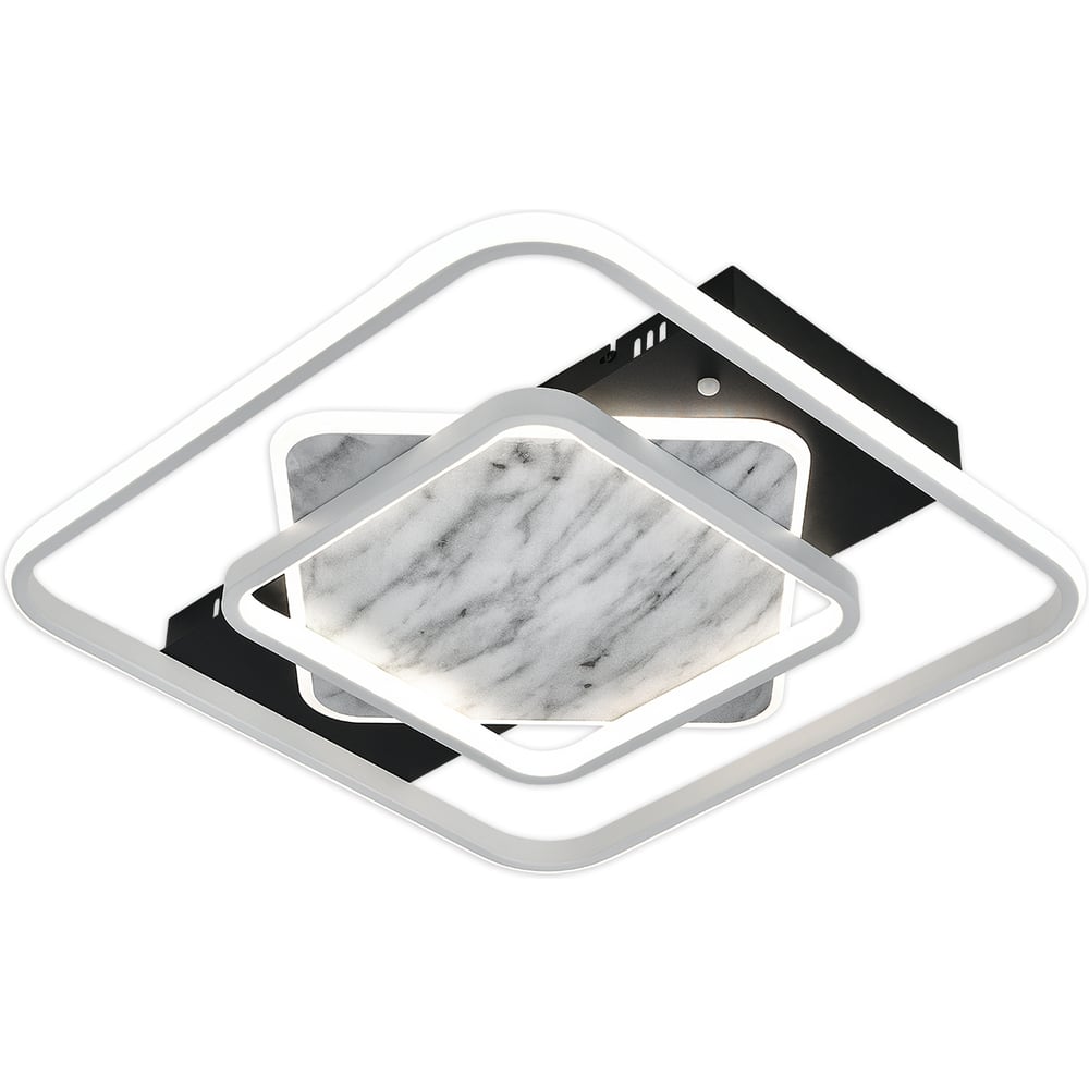 Подвесной светильник ESCADA 10293/3 LEDх111 Вт White/Black/Marble 10293/3LED