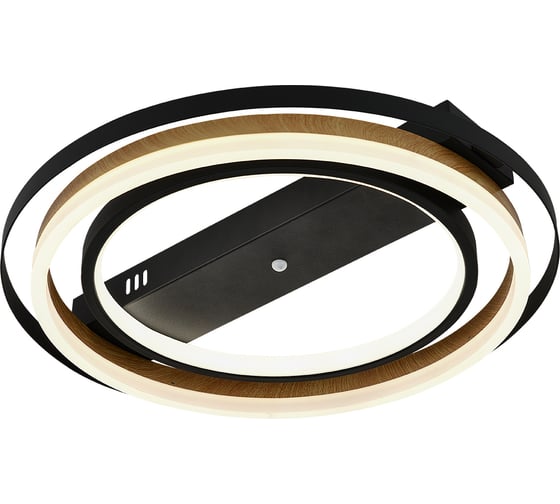Изображение товара Подвесной светильник ESCADA 10247/2 LEDх60 Вт Black/Wood 10247/2LED