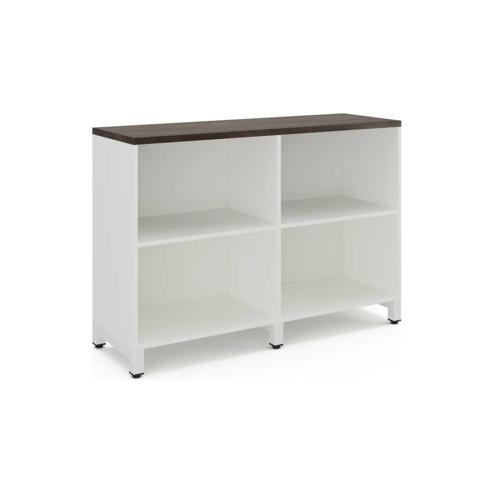 Шкаф открытый Kobor HO/2-120/40/M white/charlston 220850
