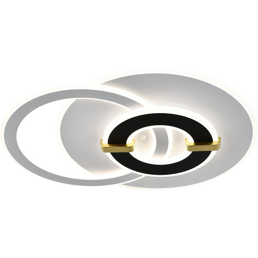 Светильник ESCADA 10269/3 LEDх112 Вт White/Black/Gold 10269/3LED