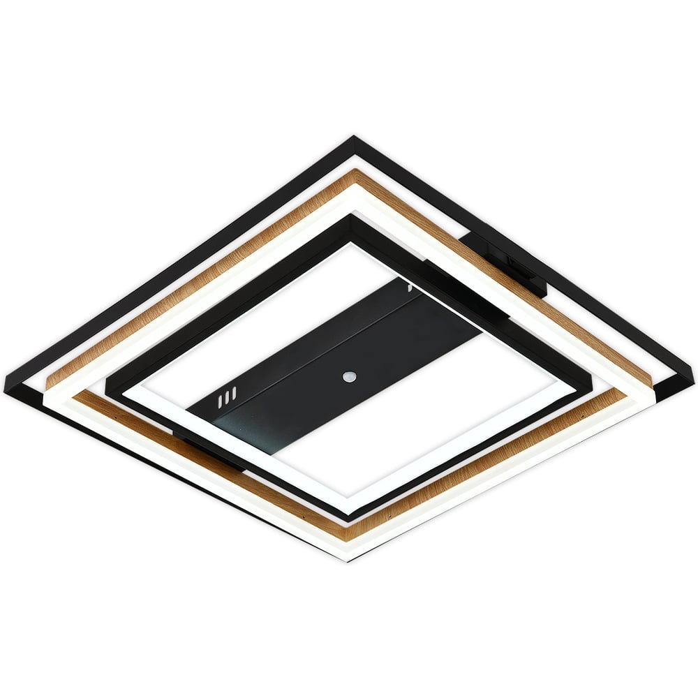 Изображение товара Люстра ESCADA 10249/2 LEDх83 Вт Black/Wood 10249/2LED