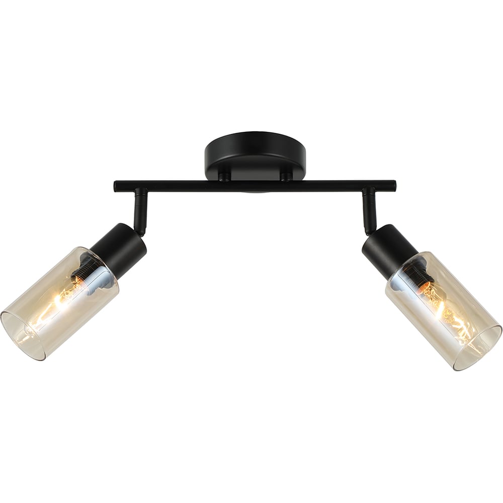 Изображение товара Светильник ESCADA 10172/2A E14х40 Вт Black/Amber 10172/2A Amber Изображение товара Светильник ESCADA 10172/2A E14х40 Вт Black/Amber 10172/2A Amber