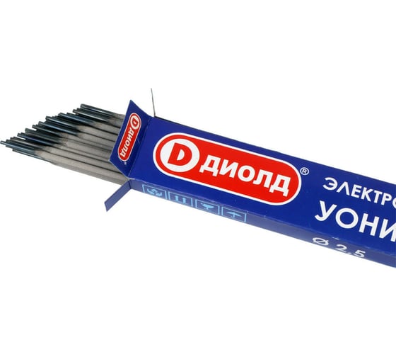 Изображение товара Электроды сварочные УОНИ-13/55 (2.5 мм; 1 кг) ДИОЛД 90320021