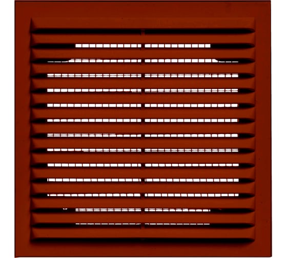 Изображение товара Решетка вентиляционная вытяжная без рамки (190x290 мм; коричневая) ВИЕНТО 1929Вкор